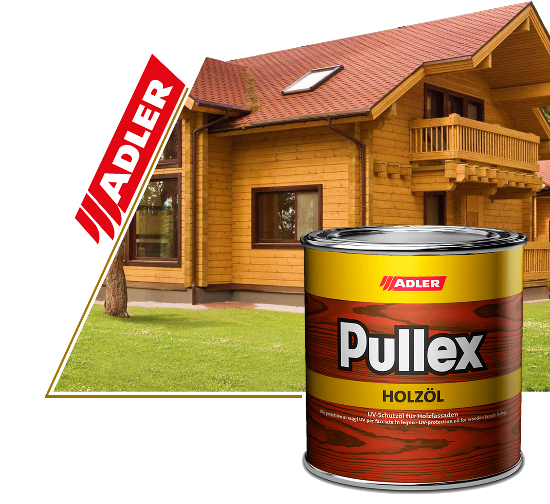 Покрашено маслом для дерева Pullex Holzol
